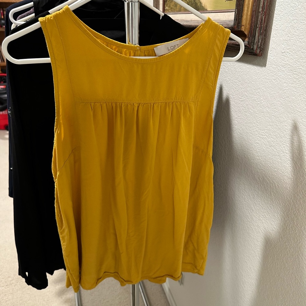 Loft Sleeveless Blouse
